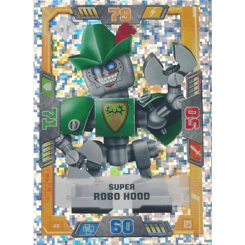 NEXO KNIGHTS Trading Card Game (German) Series 2 - # 40 Super Robo Hood
