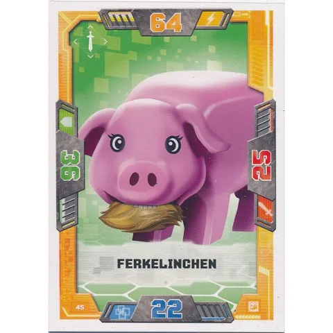 NEXO KNIGHTS Trading Card Game (German) Series 2 - # 45 Ferkelinchen