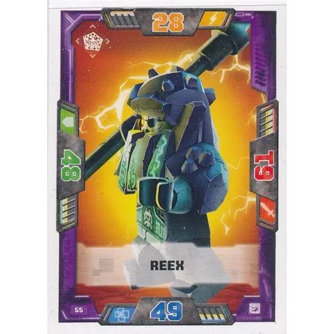 NEXO KNIGHTS Trading Card Game (German) Series 2 - # 55 Reex