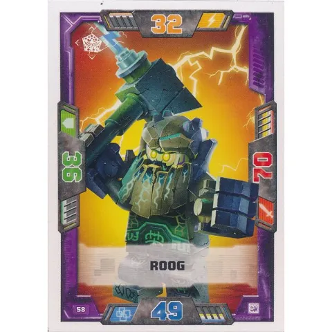 NEXO KNIGHTS Trading Card Game (German) Series 2 - # 58 Roog