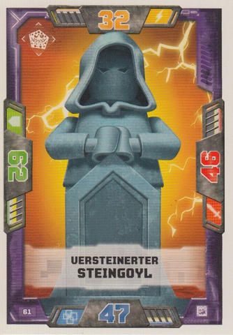 NEXO KNIGHTS Trading Card Game (German) Series 2 - # 61 Uersteinerter Steingoyl