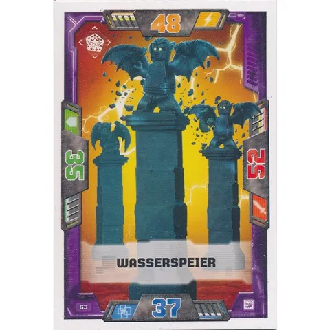 NEXO KNIGHTS Trading Card Game (German) Series 2 - # 63 Wasserspeier