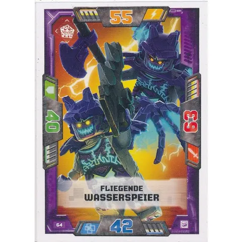 NEXO KNIGHTS Trading Card Game (German) Series 2 - # 64 Fliegende Wasserspeier