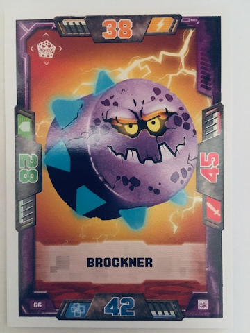 NEXO KNIGHTS Trading Card Game (German) Series 2 - # 66 Brockner