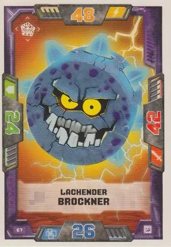 NEXO KNIGHTS Trading Card Game (German) Series 2 - # 67 Lachender Brockner