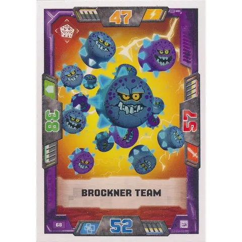 NEXO KNIGHTS Trading Card Game (German) Series 2 - # 68 Brockner Team