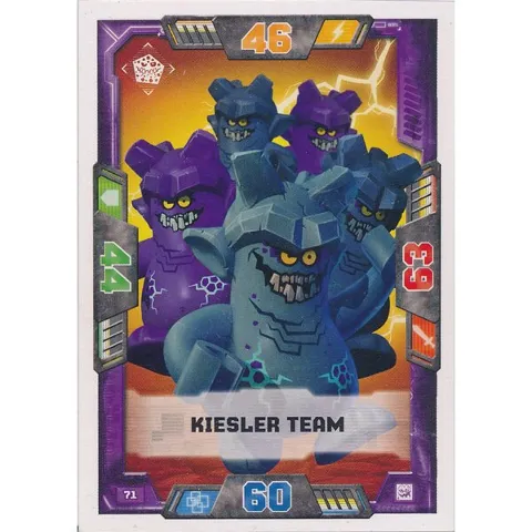NEXO KNIGHTS Trading Card Game (German) Series 2 - # 71 Kiesler Team