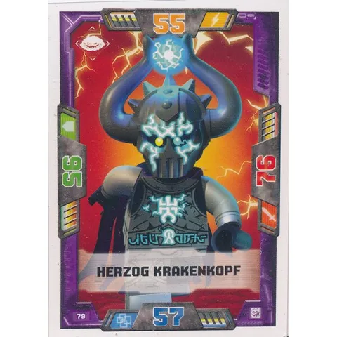 NEXO KNIGHTS Trading Card Game (German) Series 2 - # 79 Herzog Krakenkopf
