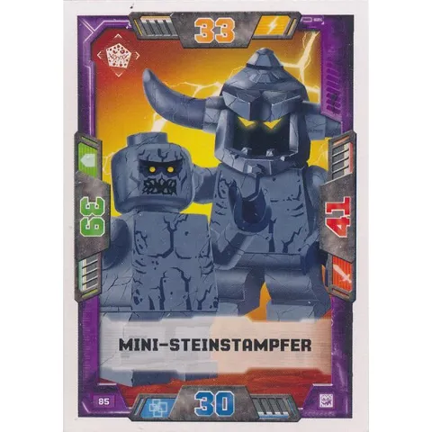 NEXO KNIGHTS Trading Card Game (German) Series 2 - # 85 Mini-Steinstampfer