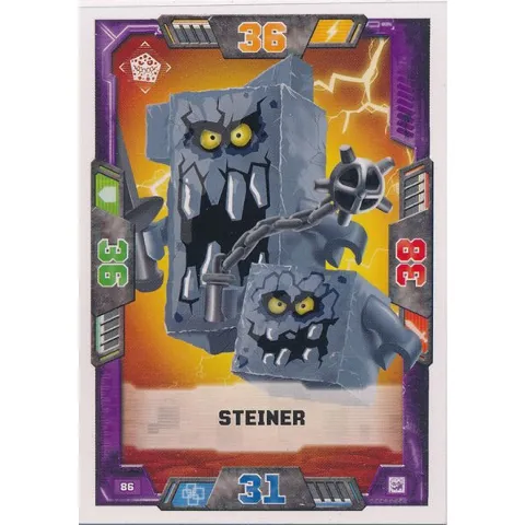 NEXO KNIGHTS Trading Card Game (German) Series 2 - # 86 Steiner