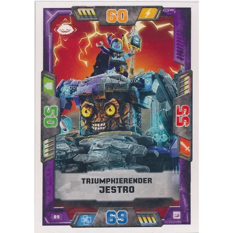 NEXO KNIGHTS Trading Card Game (German) Series 2 - # 89 Triumphierender Jestro