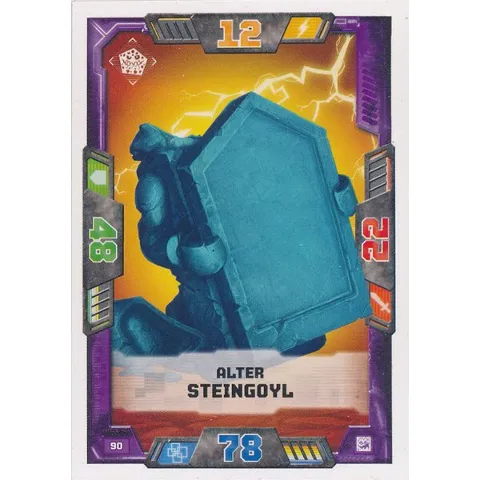 NEXO KNIGHTS Trading Card Game (German) Series 2 - # 90 Alter Steingoyl
