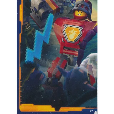 NEXO KNIGHTS Trading Card Game (German) Series 2 - # 97 Puzzle Piece