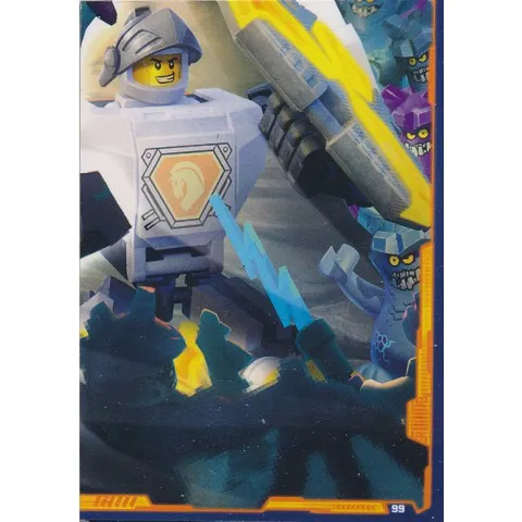 NEXO KNIGHTS Trading Card Game (German) Series 2 - # 99 Puzzle Piece