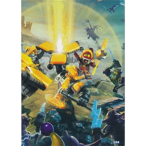 NEXO KNIGHTS Trading Card Game (German) Series 2 - # 104 Puzzle Piece
