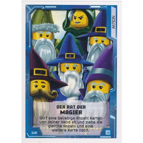 NEXO KNIGHTS Trading Card Game (German) Series 2 - # 110 Der Rat Der Magier