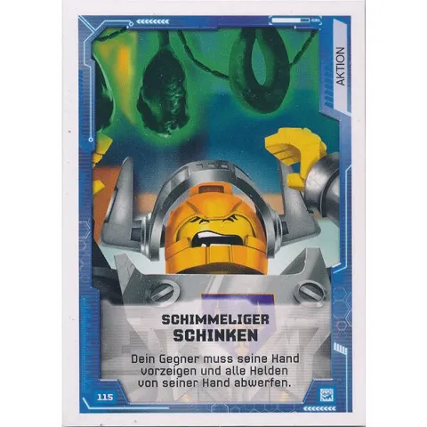 NEXO KNIGHTS Trading Card Game (German) Series 2 - # 115 Schimmeliger Schinken