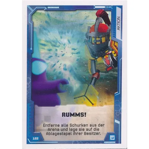 NEXO KNIGHTS Trading Card Game (German) Series 2 - # 122 Rumms!