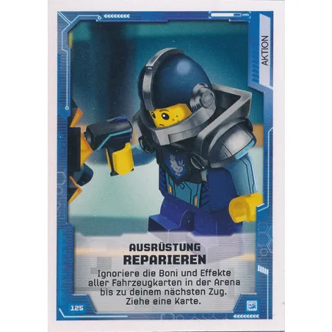 NEXO KNIGHTS Trading Card Game (German) Series 2 - # 125 Ausrüstung Reparieren