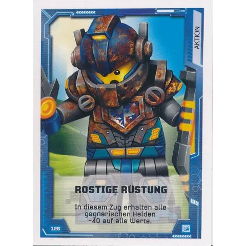 NEXO KNIGHTS Trading Card Game (German) Series 2 - # 126 Rostige Rüstung