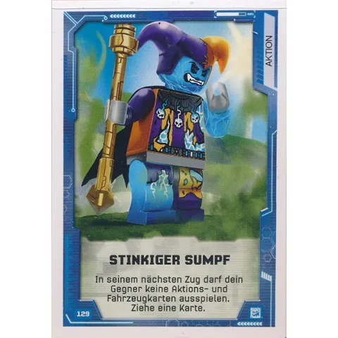 NEXO KNIGHTS Trading Card Game (German) Series 2 - # 129 Stinkiger Sumpf
