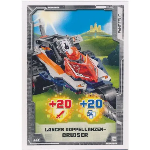NEXO KNIGHTS Trading Card Game (German) Series 2 - # 134 Lances Doppellanzen-cruiser