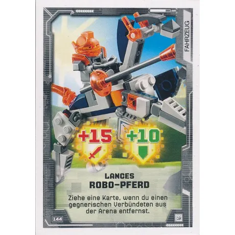 NEXO KNIGHTS Trading Card Game (German) Series 2 - # 144 Lances Robo-Pferd
