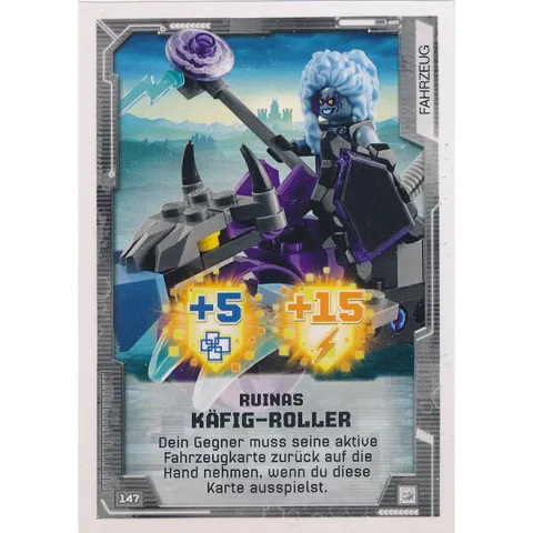 NEXO KNIGHTS Trading Card Game (German) Series 2 - # 147 Ruinas Käfig-Roller