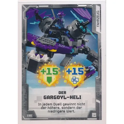 NEXO KNIGHTS Trading Card Game (German) Series 2 - # 150 Der Gargoyl-Heli