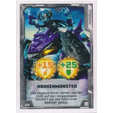 NEXO KNIGHTS Trading Card Game (German) Series 2 - # 154 Krakenmonster