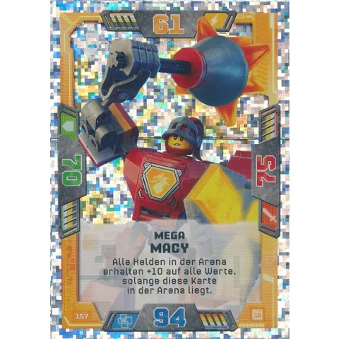 NEXO KNIGHTS Trading Card Game (German) Series 2 - # 157 Mega Macy