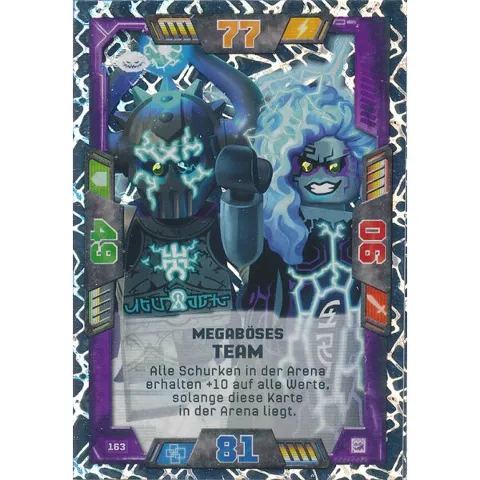 NEXO KNIGHTS Trading Card Game (German) Series 2 - # 163 Megaböses Team