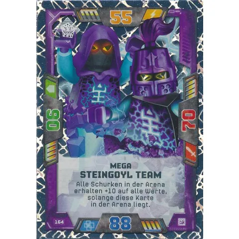 NEXO KNIGHTS Trading Card Game (German) Series 2 - # 164 Mega Steingoyl Team
