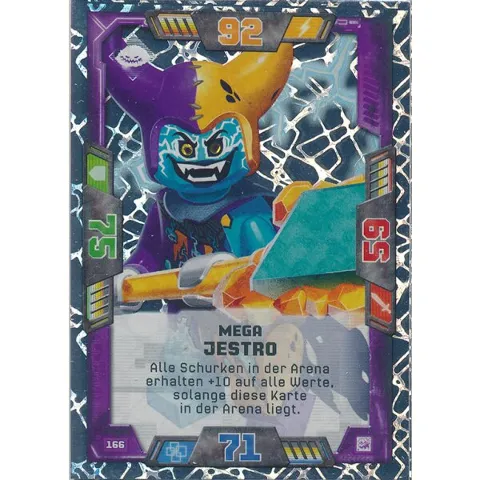 NEXO KNIGHTS Trading Card Game (German) Series 2 - # 166 Mega Jestro