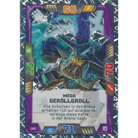 NEXO KNIGHTS Trading Card Game (German) Series 2 - # 169 Mega Geröllgroll