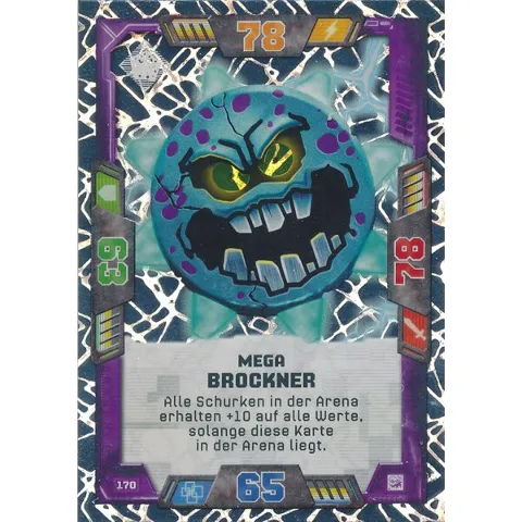 NEXO KNIGHTS Trading Card Game (German) Series 2 - # 170 Mega Brockner