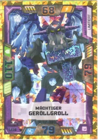 NEXO KNIGHTS Trading Card Game (German) Series 2 - # LE16 Mächtiger Geröllgroll