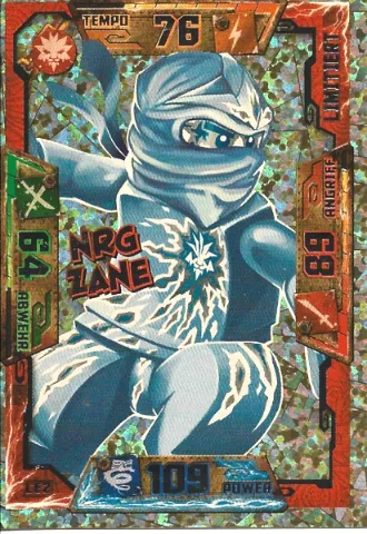 NINJAGO Trading Card Game (German) Series 1 - # LE2 NRG Zane Limited Edition