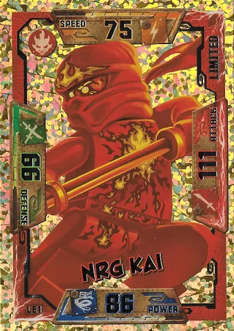 NINJAGO Trading Card Game (English) Series 1 - # LE1 NRG Kai Limited Edition