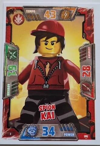 NINJAGO Trading Card Game (German) Series 2 - # 1 Spion Kai