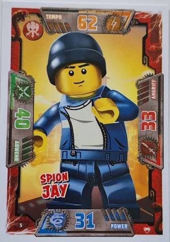 NINJAGO Trading Card Game (German) Series 2 - # 5 Spion Jay