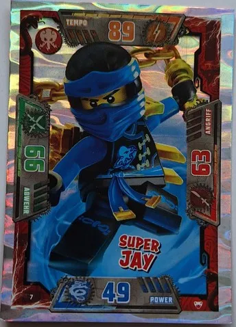 NINJAGO Trading Card Game (German) Series 2 - # 7 Super Jay