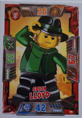 NINJAGO Trading Card Game (German) Series 2 - # 9 Spion Lloyd