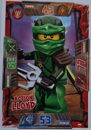 NINJAGO Trading Card Game (German) Series 2 - # 10 Action Lloyd