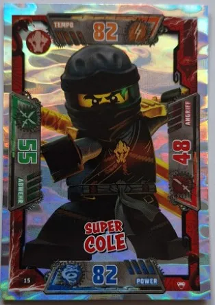 NINJAGO Trading Card Game (German) Series 2 - # 15 Super Cole
