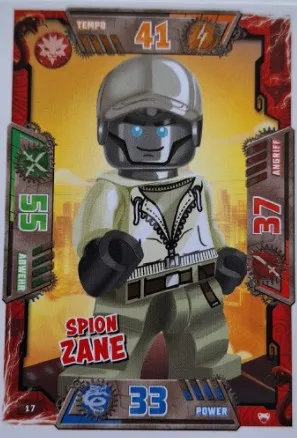 NINJAGO Trading Card Game (German) Series 2 - # 17 Spion Zane