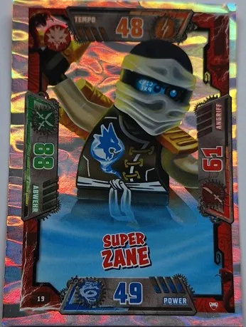NINJAGO Trading Card Game (German) Series 2 - # 19 Super Zane