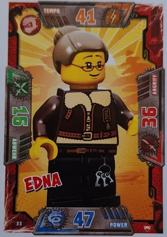NINJAGO Trading Card Game (German) Series 2 - # 33 Edna