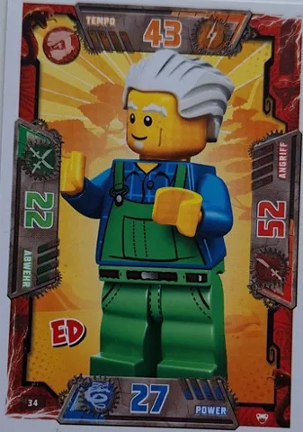 NINJAGO Trading Card Game (German) Series 2 - # 34 Ed