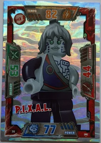NINJAGO Trading Card Game (German) Series 2 - # 36 P.I.X.A.L.